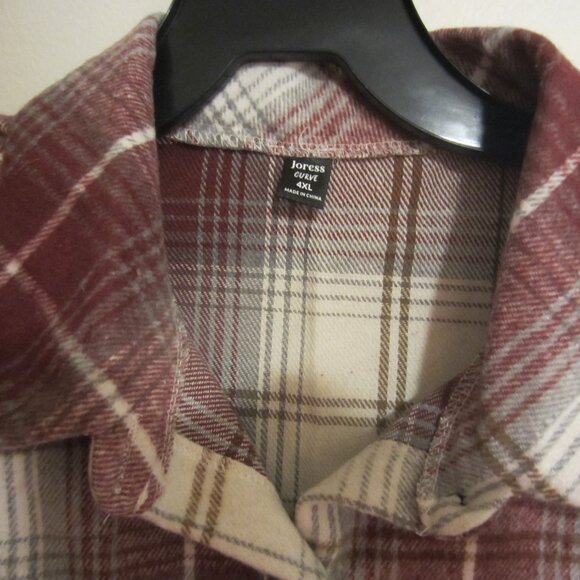 JORESS CURVE/PLUS SIZE WOMEN'S /4XL/POLYESTER/NO SLEEVE/SHIRT - Picture 3 of 11